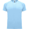 Himmelblau - Front - Roly - "Bahrain" T-Shirt für Kinder - Sport