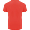 Fluoreszierende Koralle - Back - Roly - "Bahrain" T-Shirt für Kinder - Sport