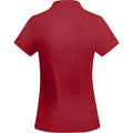 Rot - Back - Roly - Poloshirt für Damen