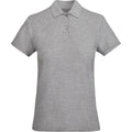 Grau meliert - Front - Roly - Poloshirt für Damen