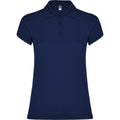 Marineblau - Front - Roly - "Star" Poloshirt für Damen