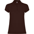 Schokolade - Front - Roly - "Star" Poloshirt für Damen