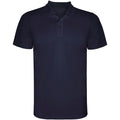 Marineblau - Front - Roly - "Monzha" Poloshirt für Herren kurzärmlig