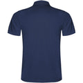 Marineblau - Back - Roly - "Monzha" Poloshirt für Herren kurzärmlig