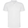 Weiß - Front - Roly - "Monzha" Poloshirt für Herren kurzärmlig