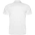 Weiß - Back - Roly - "Monzha" Poloshirt für Herren kurzärmlig
