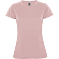 Hellrosa - Front - Roly - "Montecarlo" T-Shirt für Damen - Sport kurzärmlig