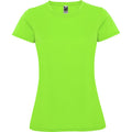 Limone - Front - Roly - "Montecarlo" T-Shirt für Damen - Sport kurzärmlig