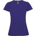 Mauve - Front - Roly - "Montecarlo" T-Shirt für Damen - Sport kurzärmlig