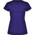 Mauve - Back - Roly - "Montecarlo" T-Shirt für Damen - Sport kurzärmlig
