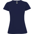 Marineblau - Front - Roly - "Montecarlo" T-Shirt für Damen - Sport kurzärmlig