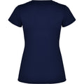 Marineblau - Back - Roly - "Montecarlo" T-Shirt für Damen - Sport kurzärmlig