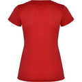 Rot - Back - Roly - "Montecarlo" T-Shirt für Damen - Sport kurzärmlig