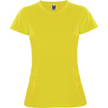 Gelb - Front - Roly - "Montecarlo" T-Shirt für Damen - Sport kurzärmlig