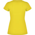 Gelb - Back - Roly - "Montecarlo" T-Shirt für Damen - Sport kurzärmlig