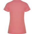 Fluoreszierende Koralle - Back - Roly - "Montecarlo" T-Shirt für Damen - Sport kurzärmlig