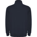 Marineblau - Back - Roly - "Aneto" Sweatshirt mit kurzem Reißverschluss für Herren