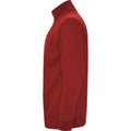 Rot - Lifestyle - Roly - "Aneto" Sweatshirt mit kurzem Reißverschluss für Herren