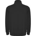 Schwarz - Back - Roly - "Aneto" Sweatshirt mit kurzem Reißverschluss für Herren