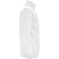 Weiß - Side - Roly - "Aneto" Sweatshirt mit kurzem Reißverschluss für Herren