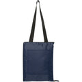 Marineblau - Front - Picknick-Decke "Clary", Recyceltes Polyester
