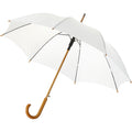 Weiß - Front - Bullet Automatik-Regenschirm Kyle, 58 cm