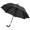 Schwarz - Front - Marksman Automatik-Regenschirm, 58 cm