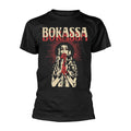 Schwarz - Front - Bokassa - "Walker Texas Danger" T-Shirt für Herren-Damen Unisex