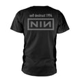 Schwarz - Back - Nine Inch Nails - "Self Destruct 94" T-Shirt für Herren-Damen Unisex