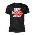 Schwarz - Front - New Model Army - T-Shirt für Herren-Damen Unisex