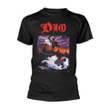 Schwarz - Front - Dio - "Holy Diver" T-Shirt für Herren-Damen Unisex