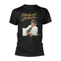 Schwarz - Front - Michael Jackson - "Thriller" T-Shirt für Herren-Damen Unisex
