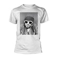 Weiß - Front - Kurt Cobain - T-Shirt für Herren-Damen Unisex