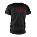 Schwarz - Back - Cannibal Corpse - "Butchered At Birth" T-Shirt für Herren-Damen Unisex