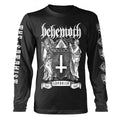 Schwarz - Front - Behemoth - "The Satanist" T-Shirt für Herren-Damen Unisex  Langärmlig