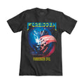 Schwarz - Front - Forbidden - "Forbidden Evil" T-Shirt für Herren-Damen Unisex