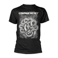 Schwarz - Front - Combichrist - "Exit Eternity" T-Shirt für Herren-Damen Unisex