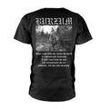 Schwarz - Back - Burzum - "Filosofem 2018" T-Shirt für Herren-Damen Unisex