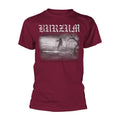 Weinrot - Front - Burzum - "Aske 2013" T-Shirt für Herren-Damen Unisex