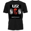 Schwarz - Front - U2 - "Songs Of Innocence" T-Shirt für Herren-Damen Unisex