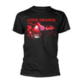 Schwarz - Front - Code Orange - "No Mercy" T-Shirt für Herren-Damen Unisex