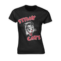 Schwarz - Front - Stray Cats - T-Shirt für Damen
