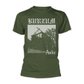 Grün - Front - Burzum - "Aske" T-Shirt für Herren-Damen Unisex