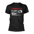 Schwarz - Front - Combat 84 - "Send In The Marines!" T-Shirt für Herren-Damen Unisex