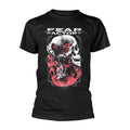 Schwarz - Front - Fear Factory - "Genexus Skull" T-Shirt für Herren-Damen Unisex