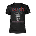 Schwarz - Front - Rush - "Farewell To Kings" T-Shirt für Herren-Damen Unisex
