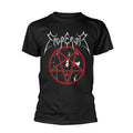 Schwarz - Front - Emperor - "Pentagram 2014" T-Shirt für Herren-Damen Unisex