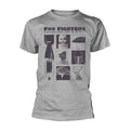 Grau - Front - Foo Fighters - "ESP & G" T-Shirt für Herren-Damen Unisex