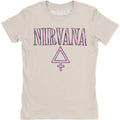 Naturweiß - Front - Nirvana - "Femme" T-Shirt für Damen