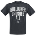 Grau - Front - Machine Head - "Bulldozer" T-Shirt für Herren-Damen Unisex